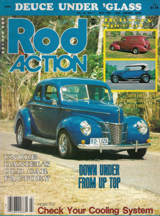 ROD ACTION 1981 JULY - COOLING, DELIVERY SPECIAL, DEUCE UNDER 'GLASS